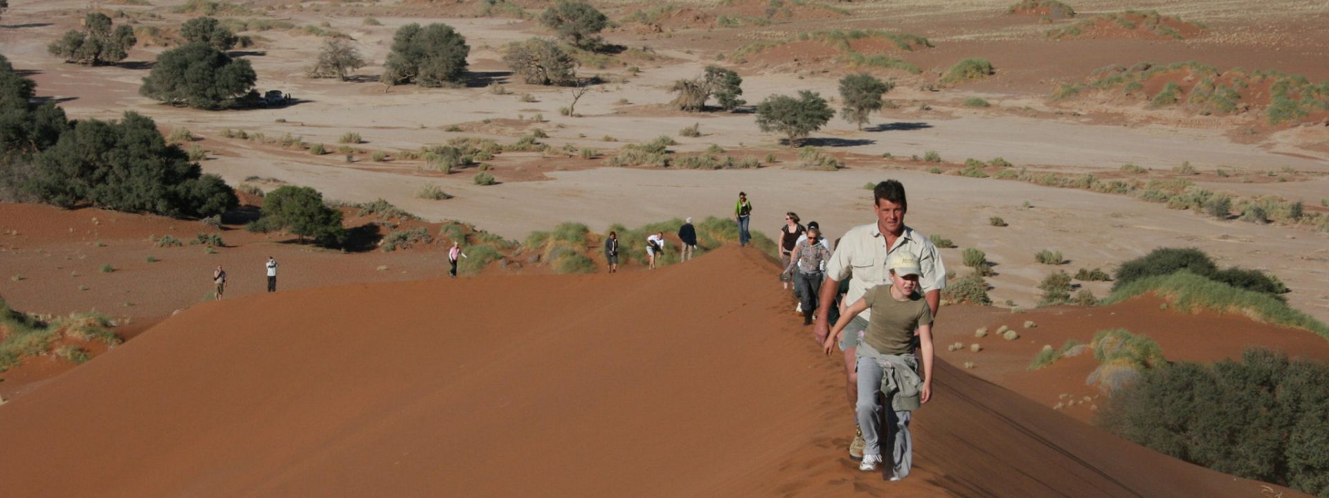 Sossusvlei duinen beklimmen