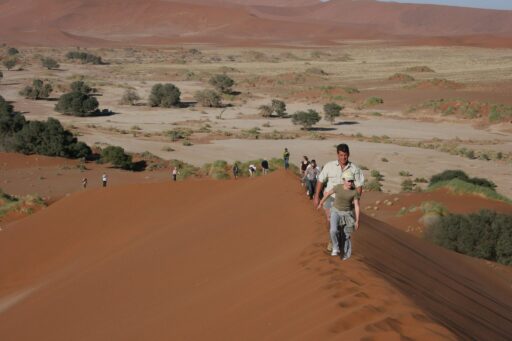 Sossusvlei duinen beklimmen