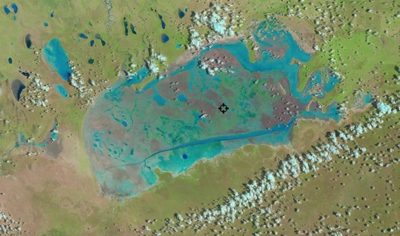 Nieuwsbrief Out in Africa Luchfoto Etosha Pan 2020