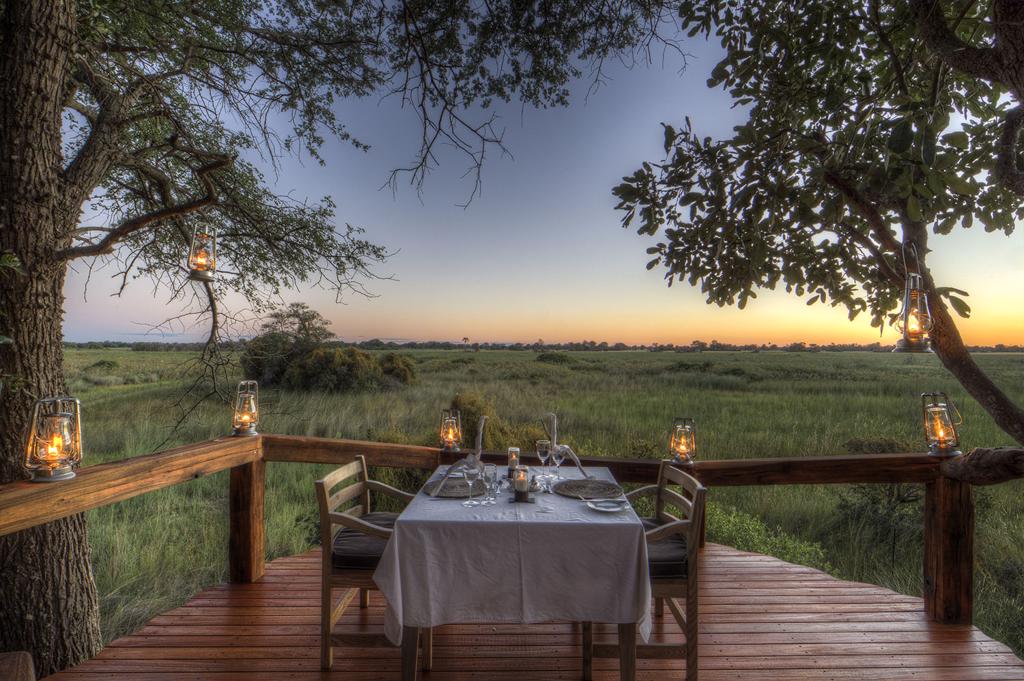 Camp Okavango - Privé diner bij kaarslicht