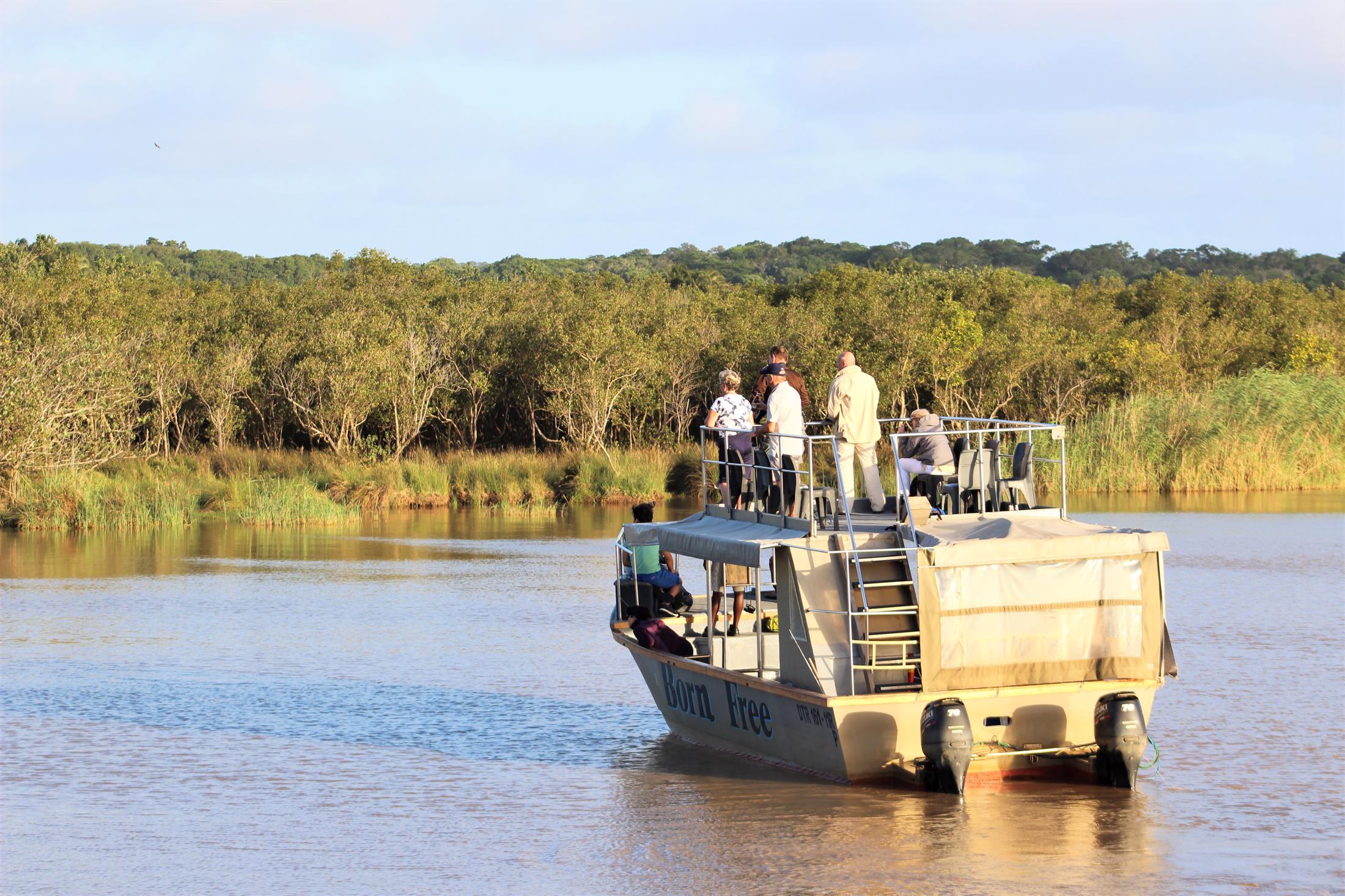 Activiteiten en excursies Zuid-Afrika - Boottocht over Lake St Lucia, Isimangaliso Wetlands