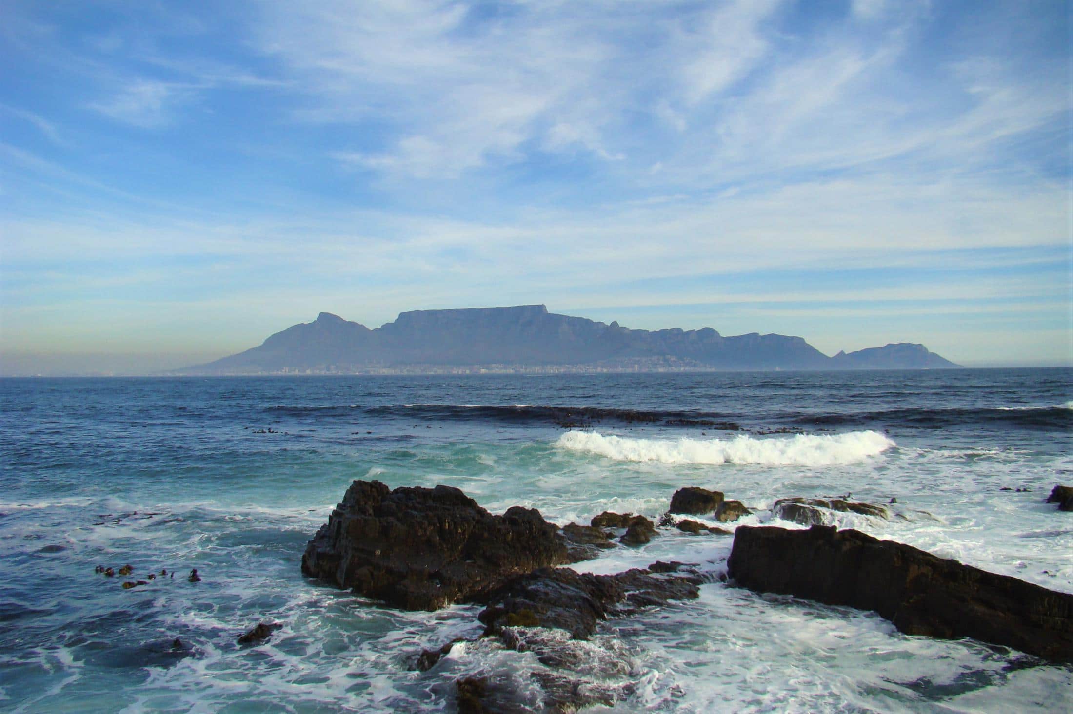 Must-sees Zuid-Afrika - Kaapstad - Uitzicht op de Tafelberg
