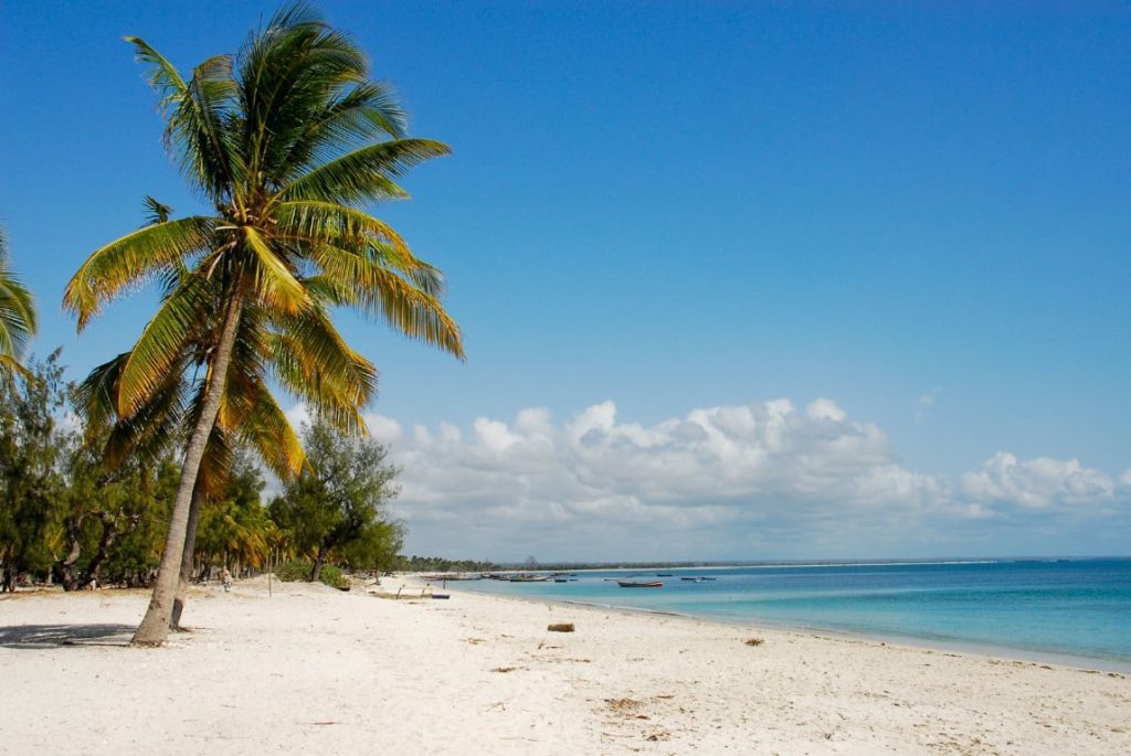 Bounty strand Mozambique, het weer en andere tips voor uw reis naar Mozambique