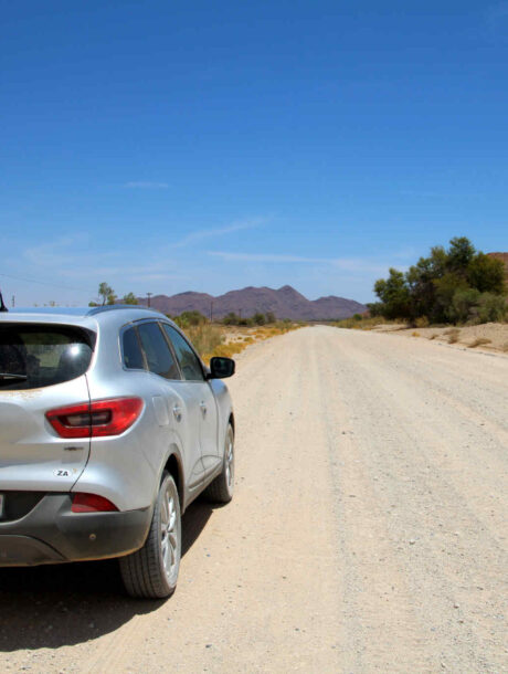 En-route door Namibië