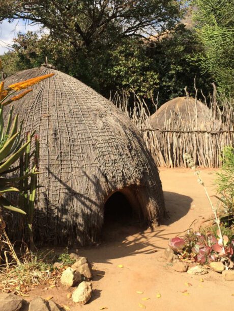 Beehive hutten in Swaziland