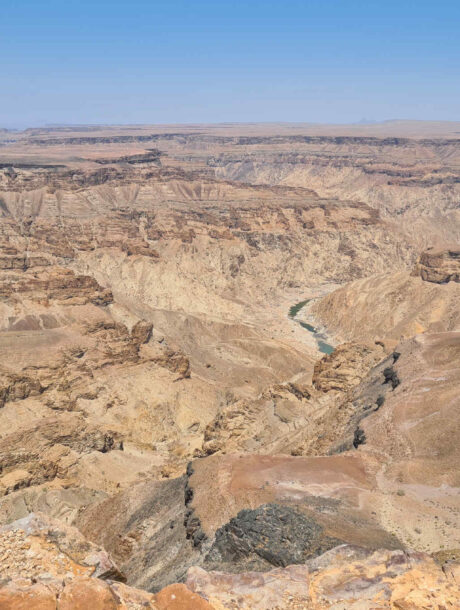Uitzicht over de Fish River Canyon
