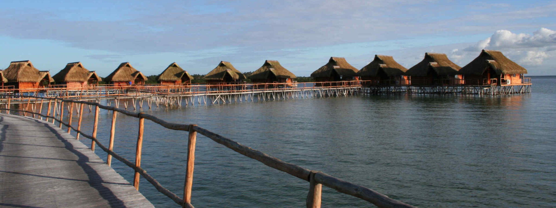 Kamers op het water in Mozambique