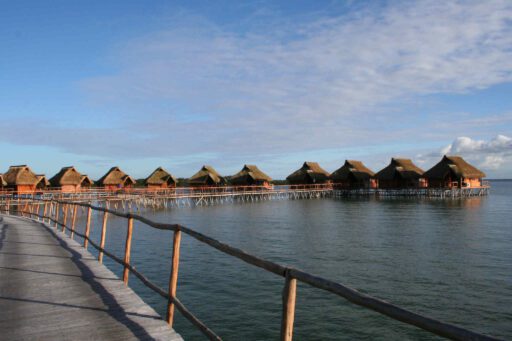 Kamers op het water in Mozambique