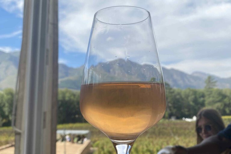 Rosé in Franschhoek vallei