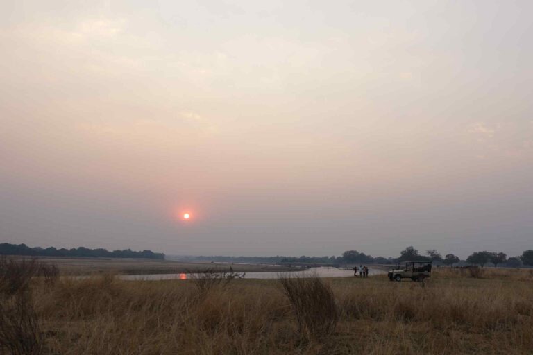 Zonsopkomst in South Luangwa