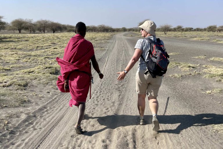 Wandelen met Masaai