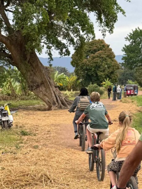 Fietstocht in Tanzania